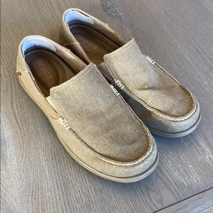 Men’s Crocs canvas loafers